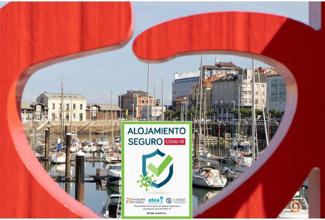 Alojamientos Albor I Gijón Buitenkant foto