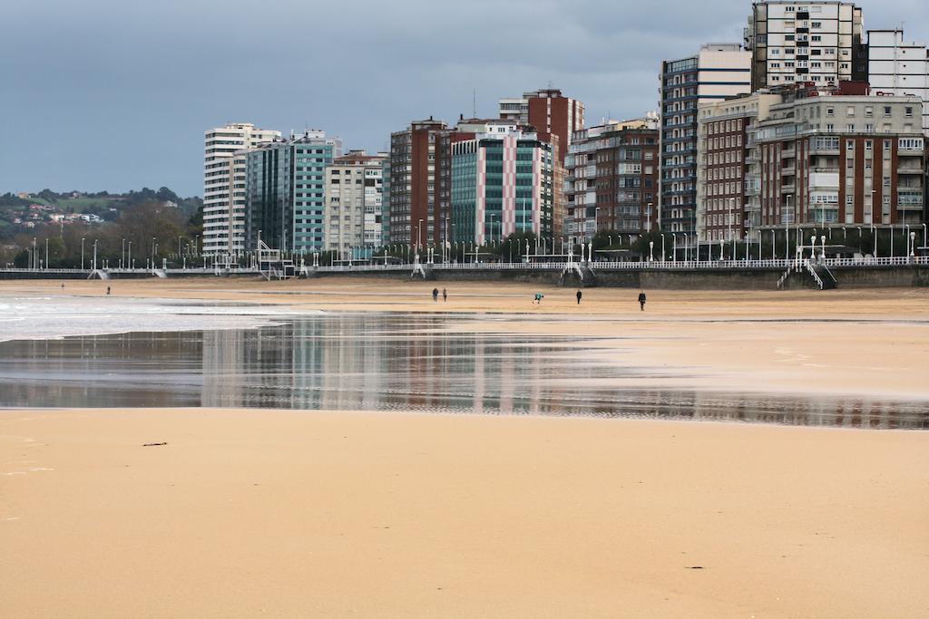 Alojamientos Albor I Gijón Buitenkant foto